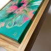 ‘Orchid 4’ Abstract Acrylic Painting on Canvas - Image 3