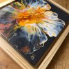 ‘Fire n’ Smoke-2’ Abstract Acrylic Painting on Canvas - Image 2