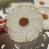 ‘Snowdrop’ Resin Coasters (set of 4) - Image 2