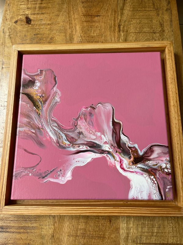 ‘Sweet Gesture’ Abstract Acrylic Painting on Canvas