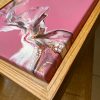 ‘Sweet Gesture’ Abstract Acrylic Painting on Canvas - Image 3