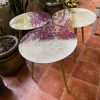 ‘Gulabi’ Preserved Rose Petal & Epoxy Table - Image 4