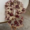 ‘Scattered Rose’ Resin Geode Tray/Wall Art - Image 2
