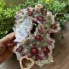 ‘Scattered Rose’ Resin Geode Tray/Wall Art - Image 3