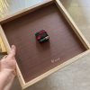 ‘Sea-Green Timer’ Resin & Wood Wall Clock - Image 4