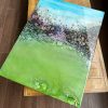 ‘Allure ’ Alcohol Ink and Resin Art on Wood Panel - Image 2