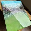 ‘Allure ’ Alcohol Ink and Resin Art on Wood Panel - Image 4