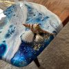 ‘Deep Blue’ Wood Serving Charcuterie Board - Image 2