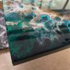 ‘Into the Unknown-S1’ Resin Art on Wood Panel - Image 3