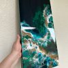 ‘Into the Unknown-S1’ Resin Art on Wood Panel - Image 4