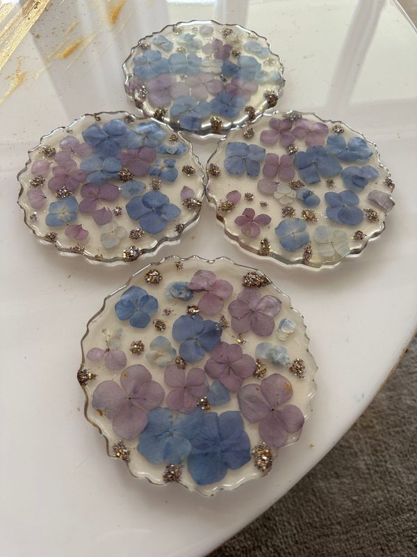‘Hydra’ Resin Coasters (set of 4)