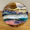 ‘A Golden Sunset’ Resin Art on Wood Panel - Image 2