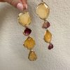 ’Flower & Resin’ earrings - Pair 1 - Image 4