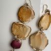 ’Flower & Resin’ earrings - Pair 2 - Image 2