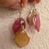 Preserved Flower’ Resin earrings - Pair 5 - Image 3