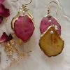 Preserved Flower’ Resin earrings - Pair 5 - Image 4