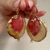’Flower & Resin’ earrings - Pair 7 - Image 2