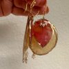 ’Flower & Resin’ earrings - Pair 7 - Image 4