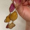 ’Flower & Resin’ earrings - Pair 9 - Image 3