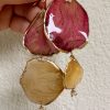 ’Flower & Resin’ earrings - Pair 12 - Image 3