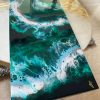 ‘Into the Unknown-S2’ Resin Art on Wood Panel - Image 2