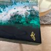 ‘Into the Unknown-S2’ Resin Art on Wood Panel - Image 3