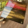‘Flaming Sunset’ Resin & Alcohol Ink Paintings on Wood (Set of 2) - Image 5