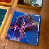 ‘Liberty’ Resin Art on Wood Panel (set of 9) - Image 12