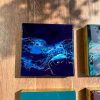 ‘Liberty’ Resin Art on Wood Panel (set of 9) - Image 6