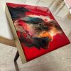 ‘Ignite’ Resin Art on Wood Panel - Image 2