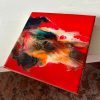 ‘Ignite’ Resin Art on Wood Panel - Image 5