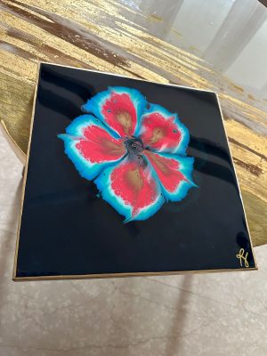 ‘Illusion’ Resin Art on Wood