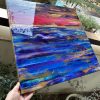‘Intrigue’ Resin & Ink Art on Wood Panel - Image 5