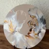 ‘Wings of Gold’ Abstract Acrylic Painting on Canvas (set of 4) - Image 3