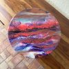 ‘Pinkscape’ Resin & Wood Cake Stand - Image 3