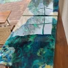 ‘Sea-Kissed’ Resin Art on Wood Panel - Image 2