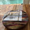 ‘Summer Wine’ Resin & Ink Art on Solid Wood - Image 6