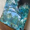 ’A Hue of Blue’ Resin Art on Wood - Image 3