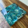 ’A Hue of Blue’ Resin Art on Wood - Image 4