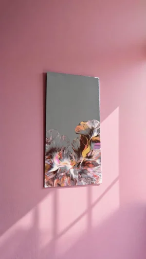 ‘Phoenix’ Abstract Acrylic Painting on Deep Canvas