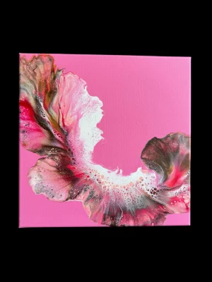 ‘Featherlight’ Abstract Acrylic Painting on Canvas